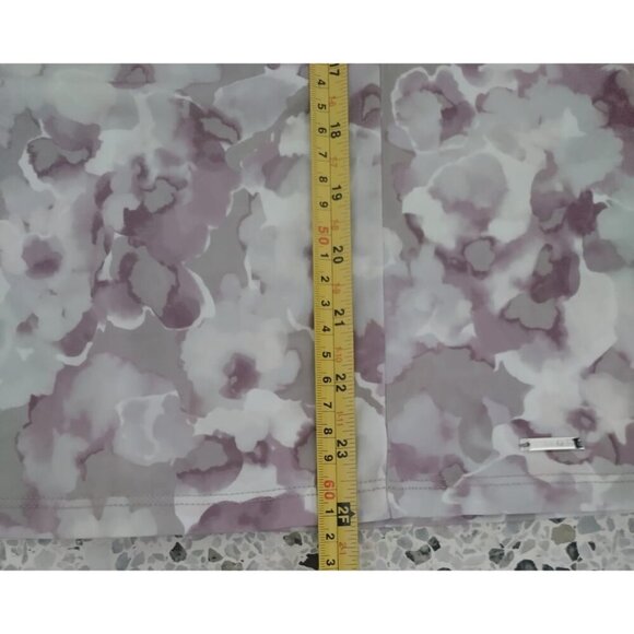 Calvin Klein Womens Floral Short Sleeve Top Polyester/Spandex Blend, Size S, NWT - Picture 8 of 8